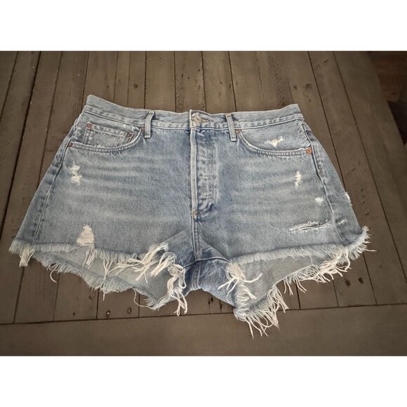 Agolde Parker Vintage Cut Off Short Swapmeet Size 30 - Picture 2 of 4